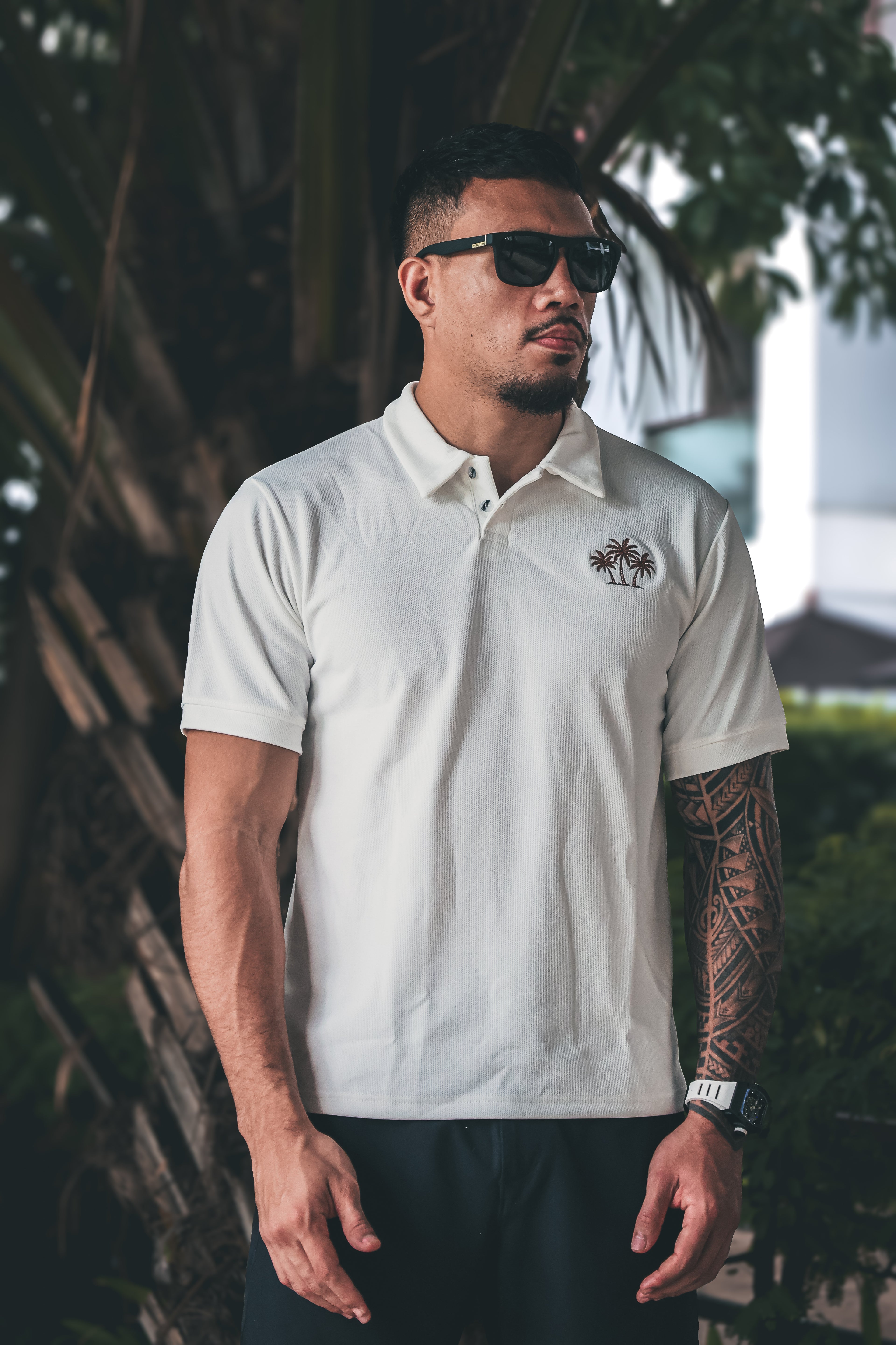 POLO CITY - BLANC