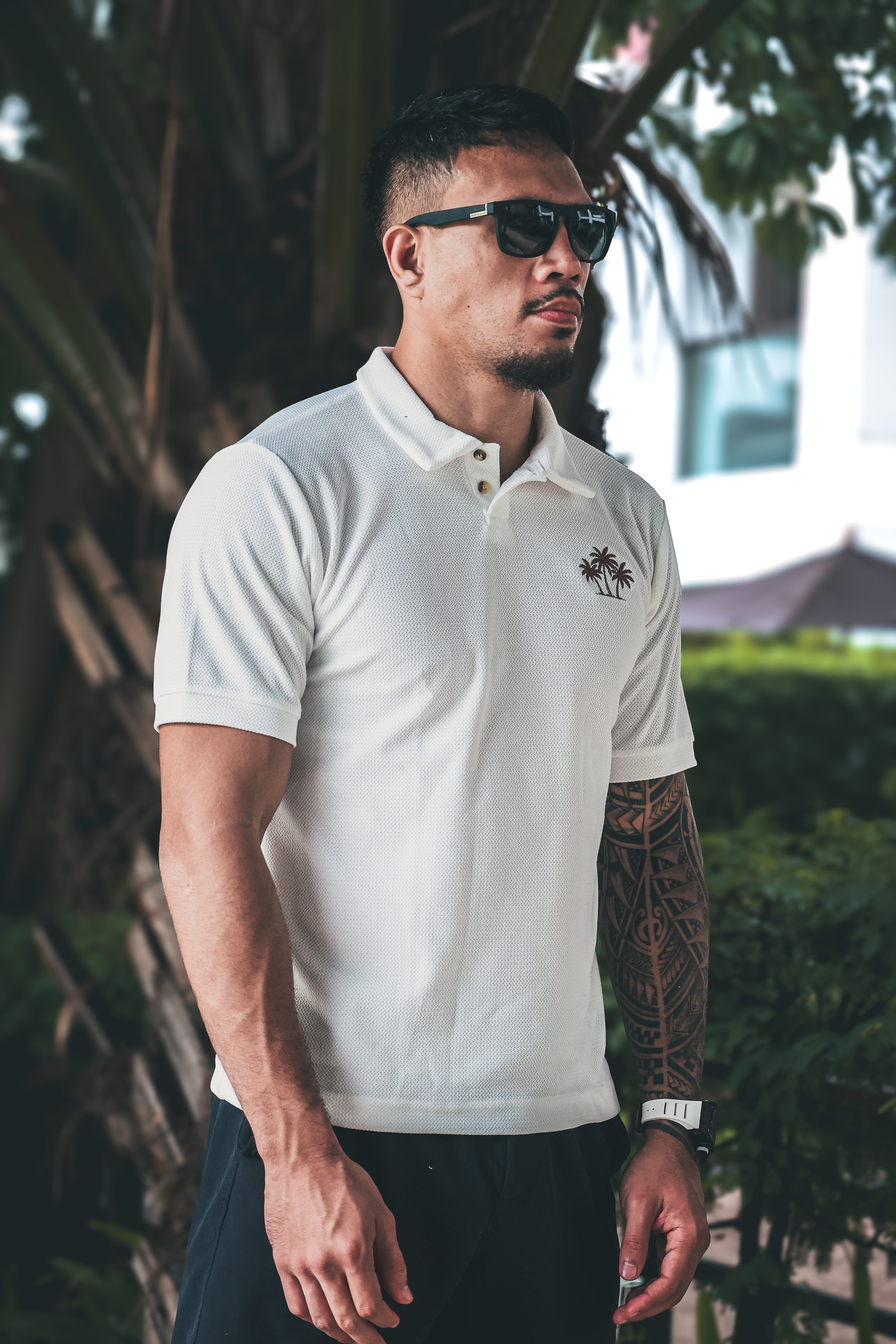 POLO ICON - BLANC