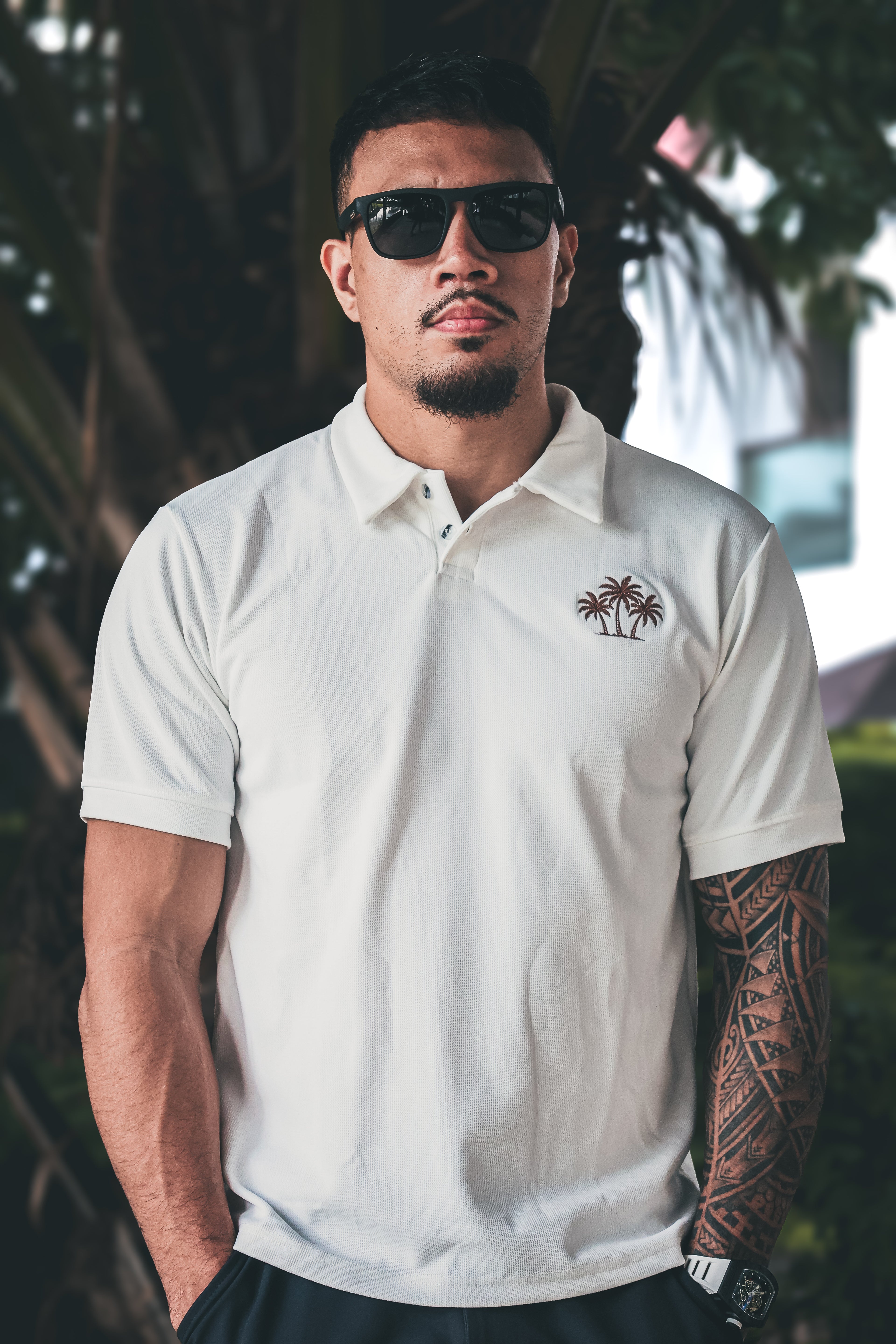 POLO CITY - BLANC